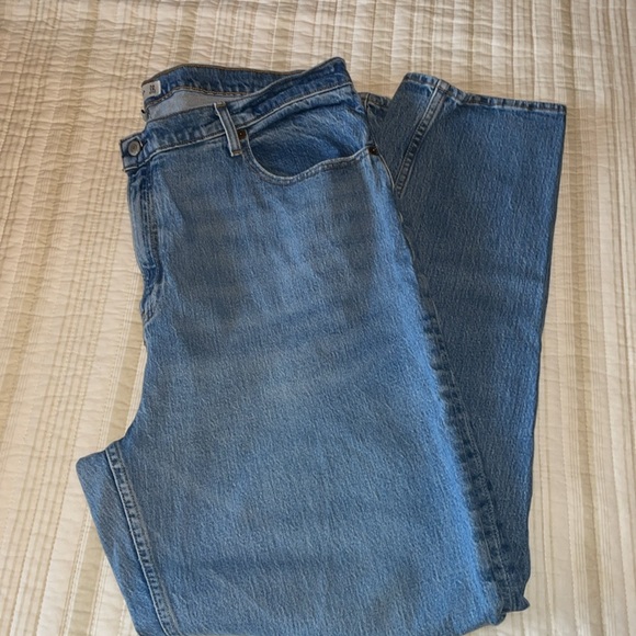 Abercrombie & Fitch Denim - Abercrombie curve love 90’s straight ultra high rise